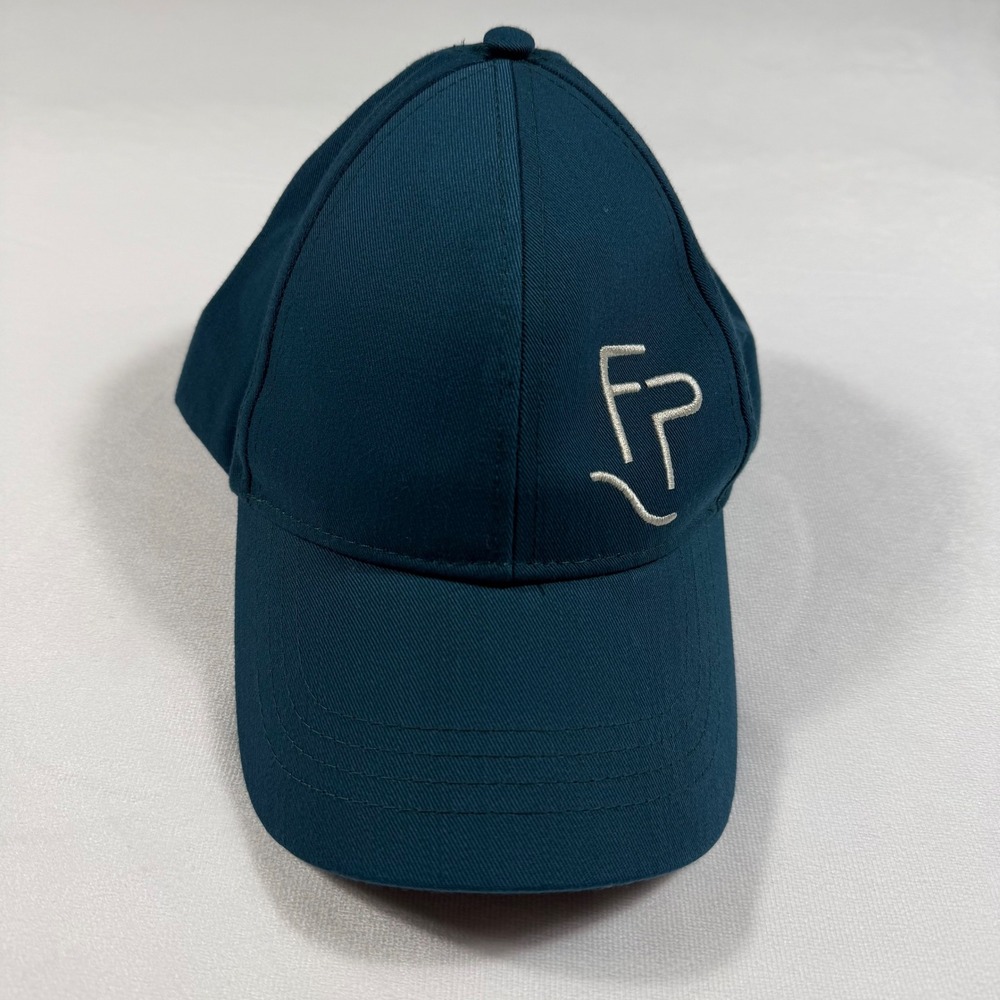 Fishpond Hat Mens‎ Teal Green Baseball Cap Recycled FP Logo Outdoors NWOT